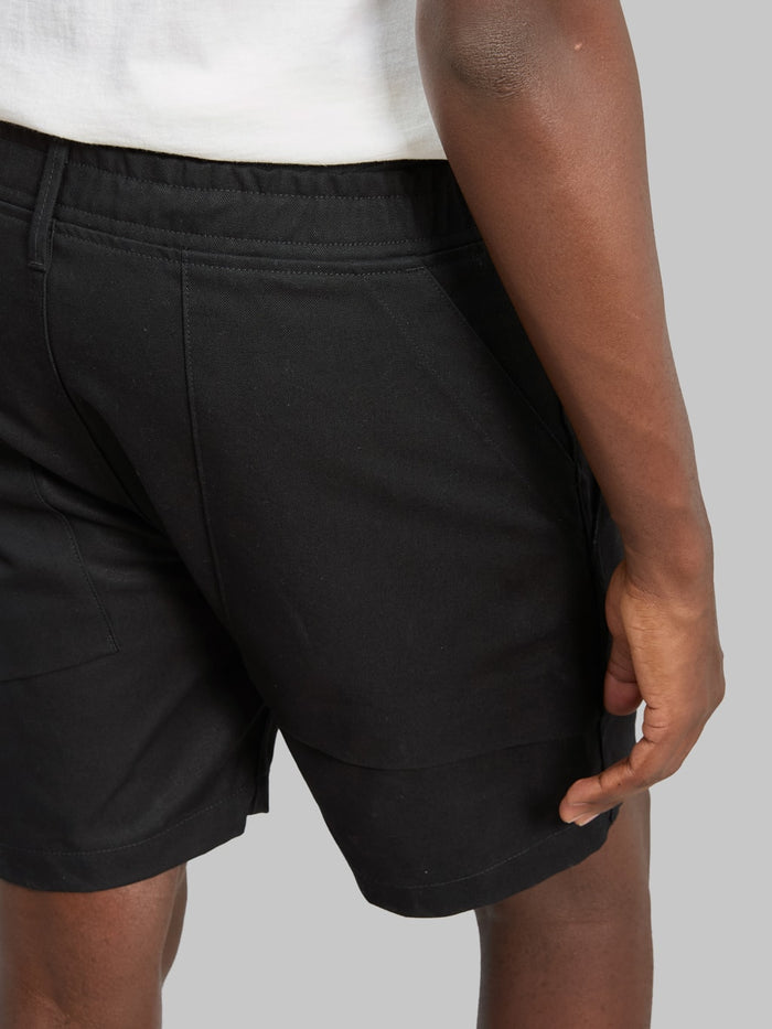 Rogue Territory Fatigue Shorts Black Canvas