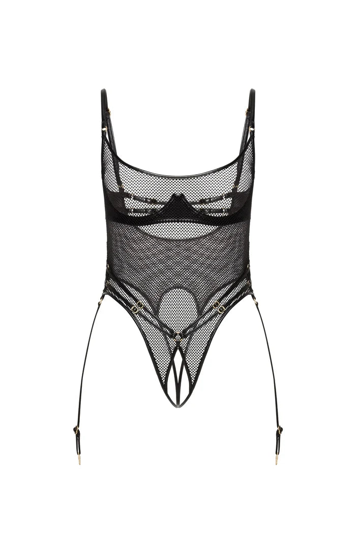Romy Crotchless Bodysuit