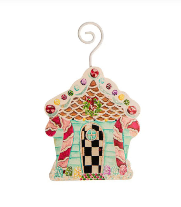 Round Top Gingerbread House Ornament