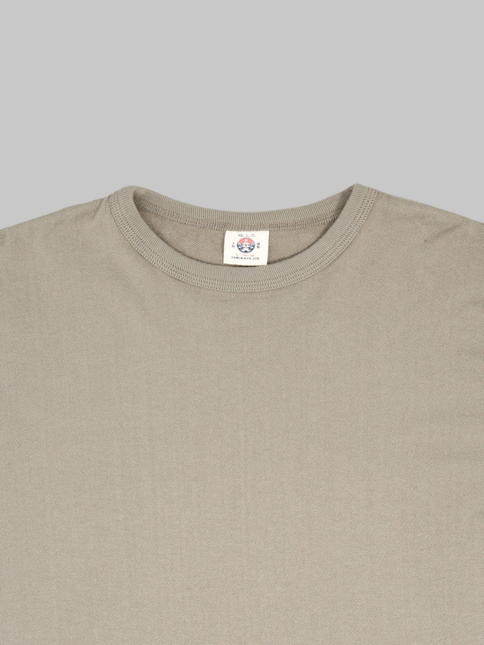 Samurai Jeans SJST-RIM Inlay Loopwheel Solid Tee Concrete Grey