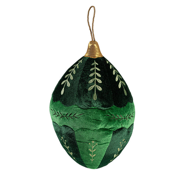 Shades of Green Throw Pillow Ornament