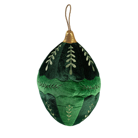 Shades of Green Throw Pillow Ornament