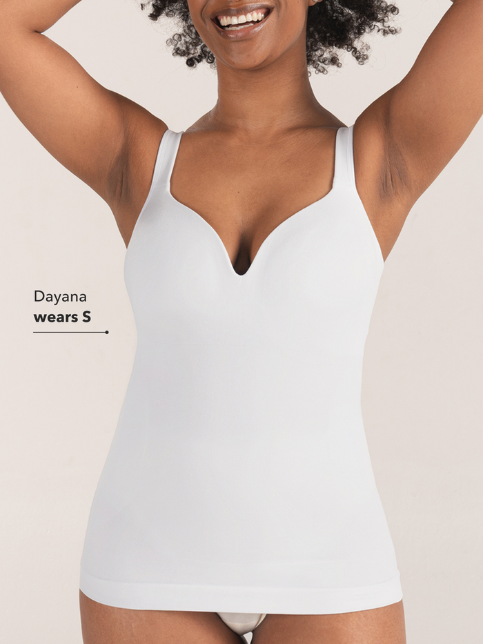 Shapermint Essentials Sweetheart Built-In Bra Shaper Cami