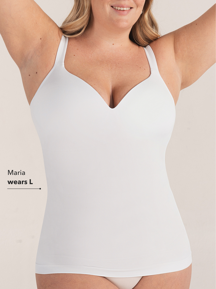 Shapermint Essentials Sweetheart Built-In Bra Shaper Cami