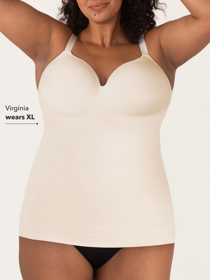 Shapermint Essentials Sweetheart Built-In Bra Shaper Cami
