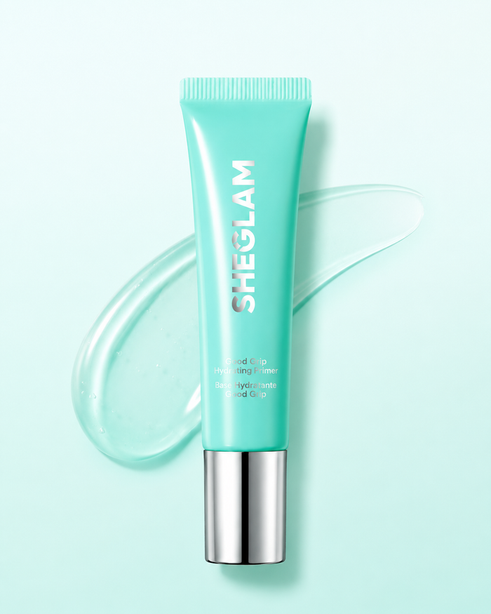 SHEGLAM Hydrating Primer, Cool Grip Gel Base, Oil & Silicone-Free Makeup Primer