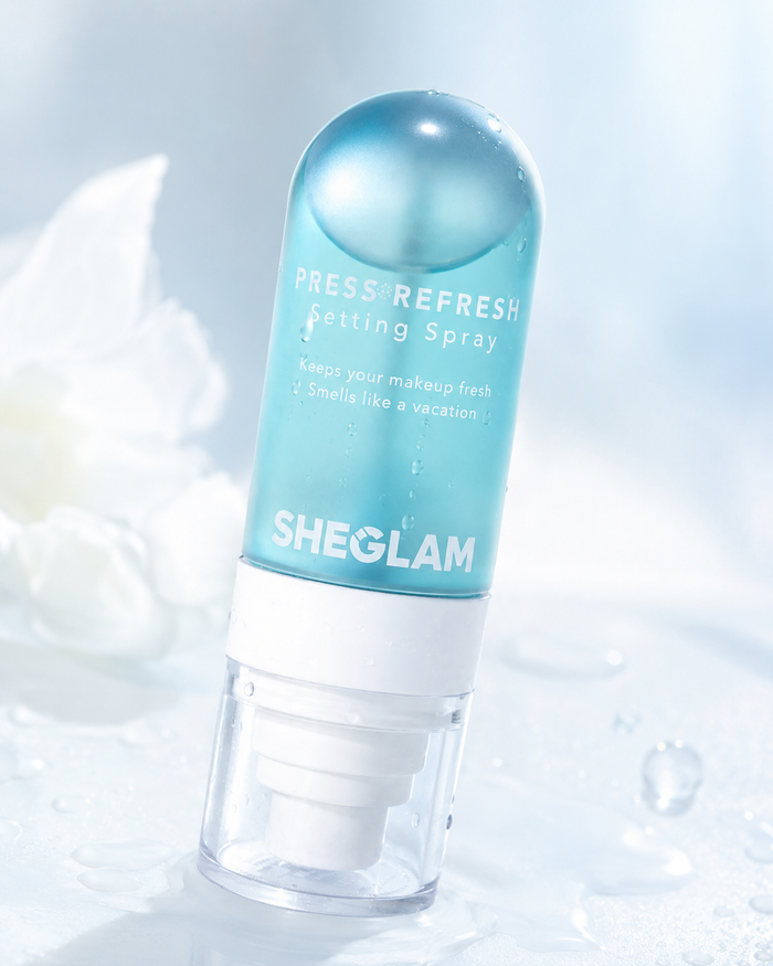 SHEGLAM Press Refresh Dewy Setting Spray – Lightweight Makeup Setting Mist