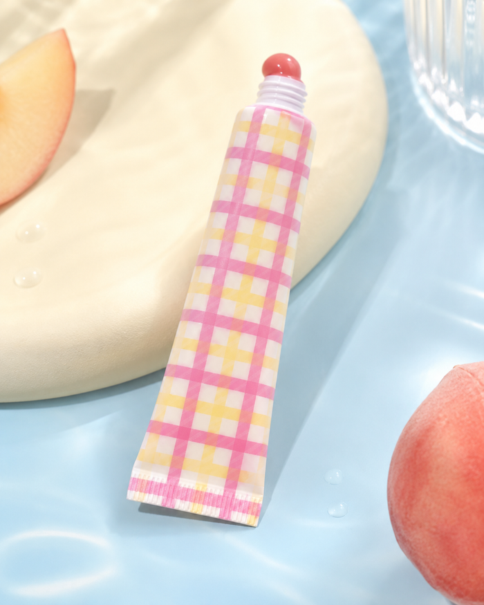 SHEGLAM Semi-Matte Lip Balm – Peaches, Soft Peach Lip Balm for Natural Daily Makeup