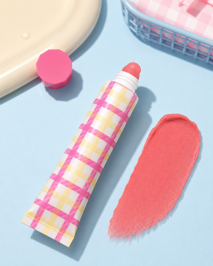 SHEGLAM Semi-Matte Lip Balm – Peaches, Soft Peach Lip Balm for Natural Daily Makeup