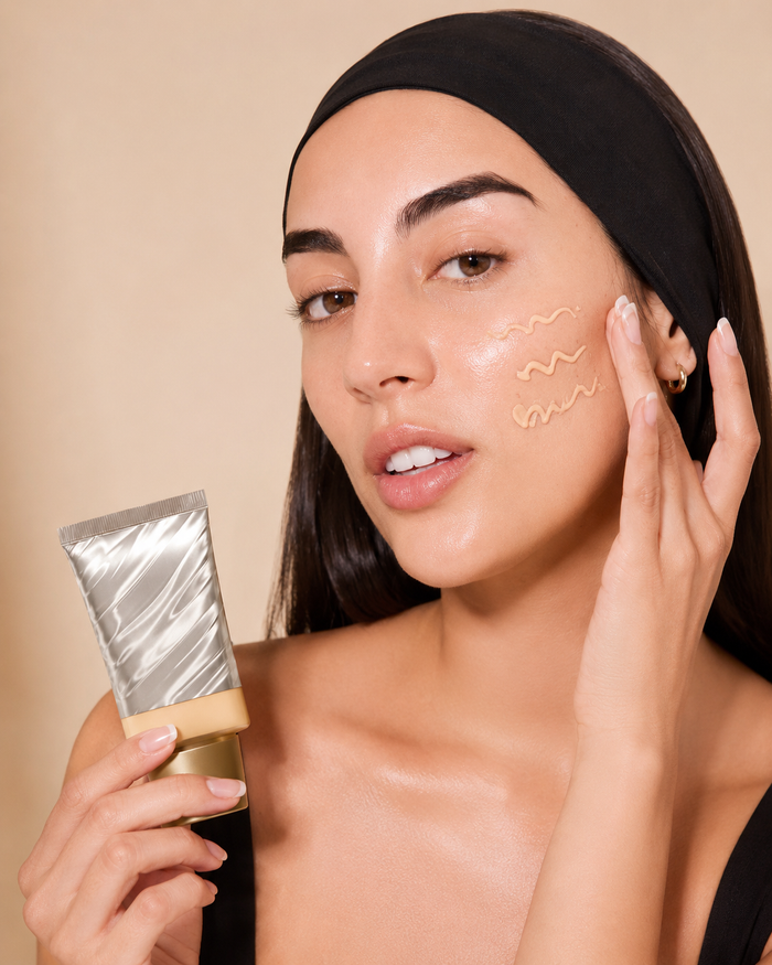 SHEGLAM Skin Tint – Buttercream, SPF 20 Hydrating Dewy Base Makeup