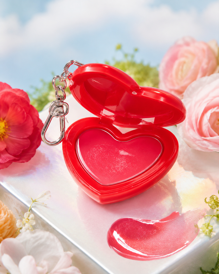 SHEGLAM The Wizard of Oz Dewy Blush, Heart Compact Cream Blush for Fresh Glowing Cheeks