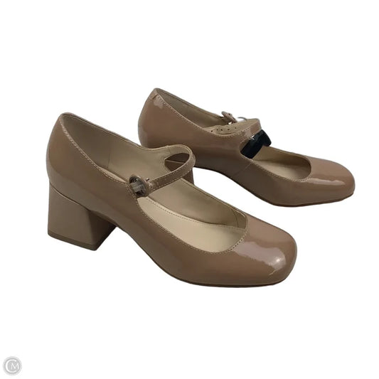Shoes Heels Block By Marc Fisher In Tan, Size: 7