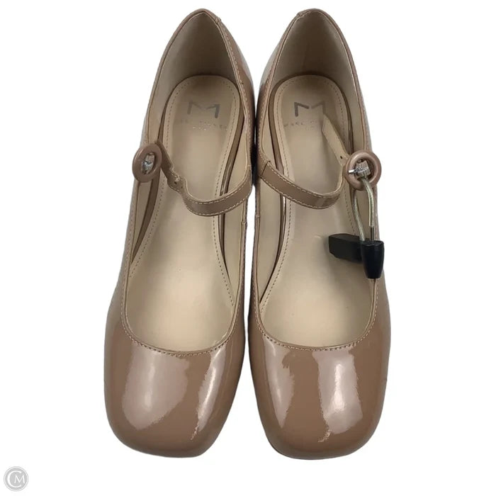 Shoes Heels Block By Marc Fisher In Tan, Size: 7