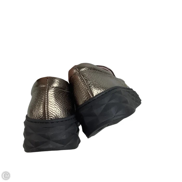 Shoes Heels Platform By Cma In Gold, Size: 9.5 (40)