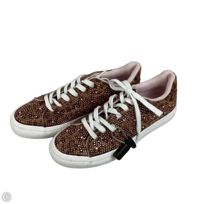Shoes Sneakers By Sugar In Animal Print, Size: 9.5