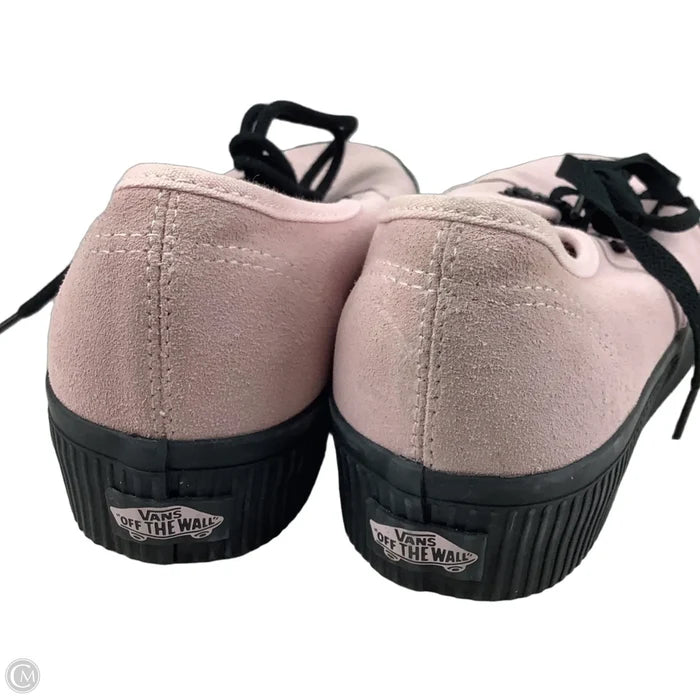Shoes Sneakers By Vans In Pink, Size: 9.5