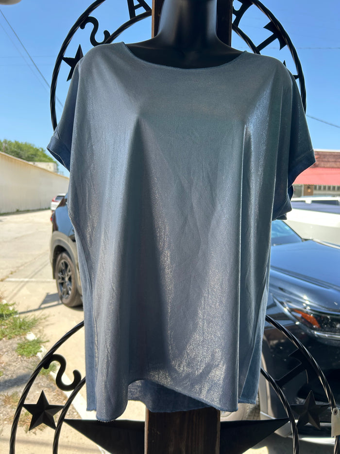 Short Sleeve Novelty Top