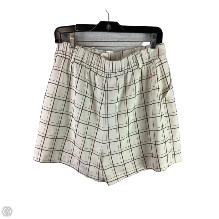 Shorts By Mare Mare In Plaid Pattern, Size: M