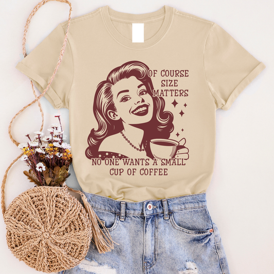 Size Matters Graphic Tee