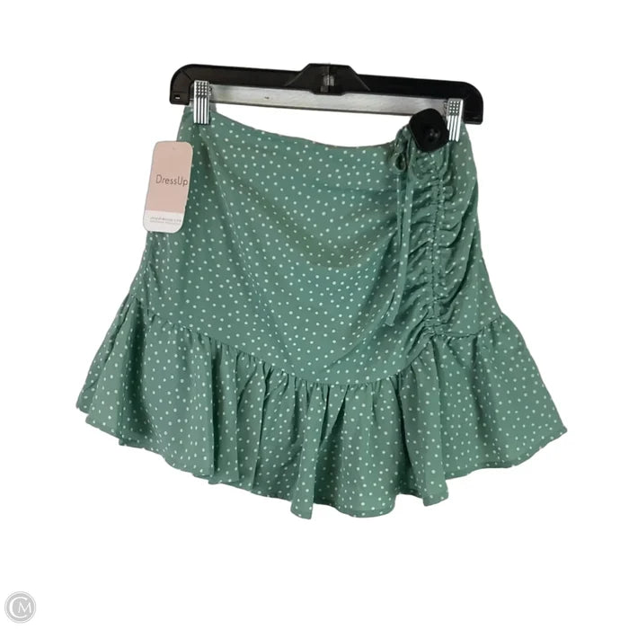 Skirt Mini & Short By Clothes Mentor In Green, Size: S