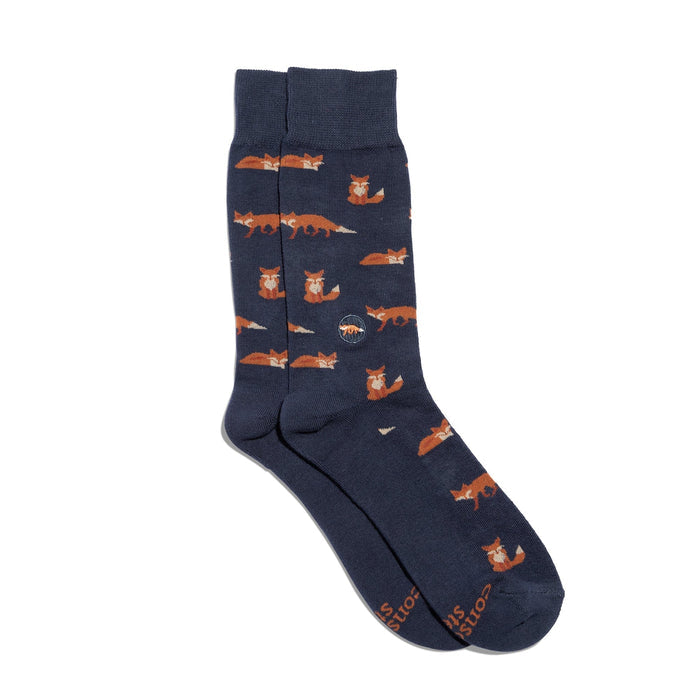 Conscious Step Socks that Protect Foxes