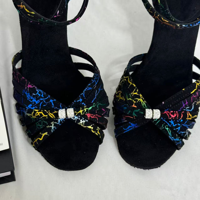 Soft-Soled Indoor High-Heeled Dance Shoes