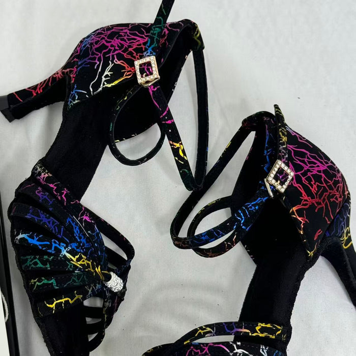 Soft-Soled Indoor High-Heeled Dance Shoes