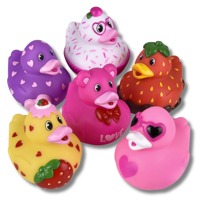 Specials Rubber Play Ducks Fidget Kids Toy- Assorted