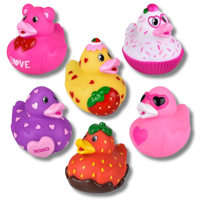 Specials Rubber Play Ducks Fidget Kids Toy- Assorted