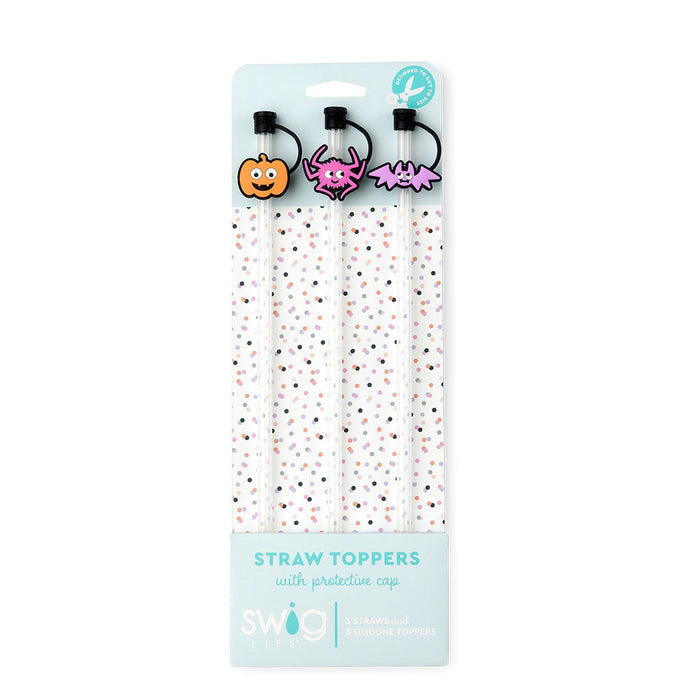 Spooky Straw Toppers