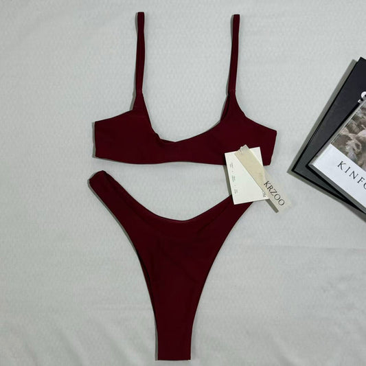 Sports vest and separate swimsuit