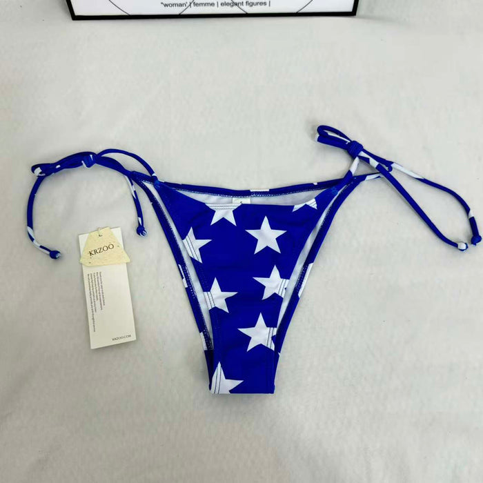Strappy necked swimming suit