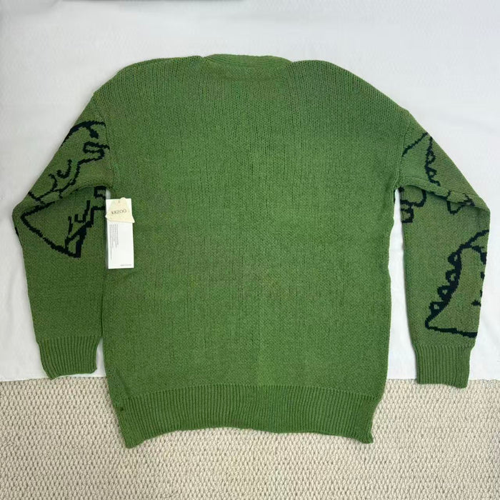Street Cartoon Cardigan Sweater