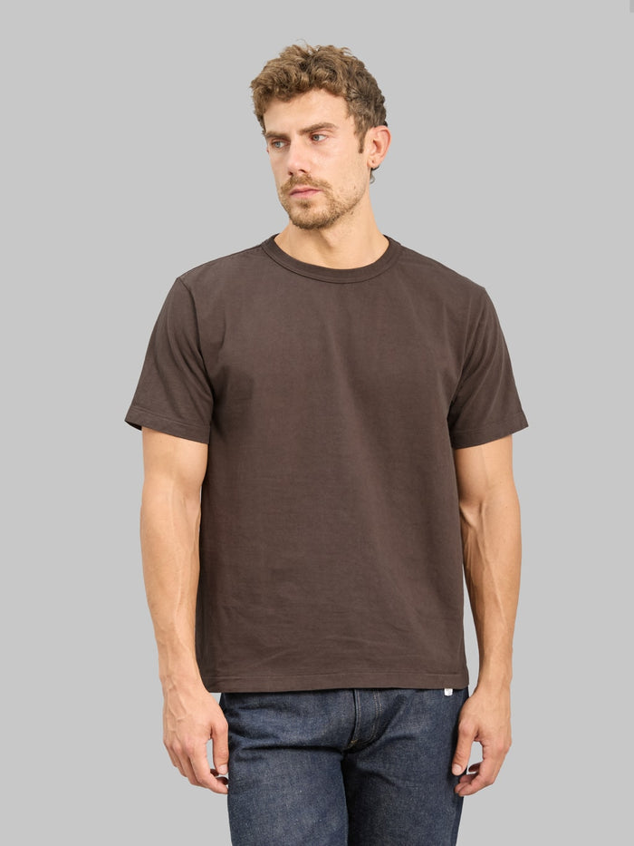 Studio D'Artisan 8204 "Ishikawadai" Tubular Jersey T-Shirt Charcoal Black