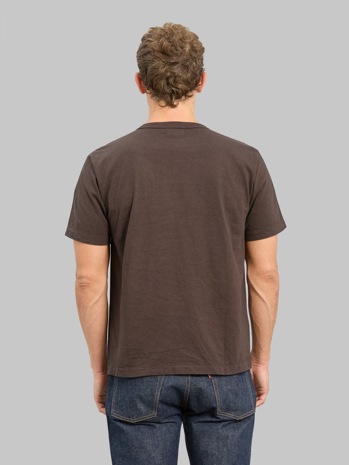 Studio D'Artisan 8204 "Ishikawadai" Tubular Jersey T-Shirt Charcoal Black