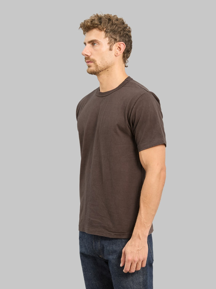 Studio D'Artisan 8204 "Ishikawadai" Tubular Jersey T-Shirt Charcoal Black
