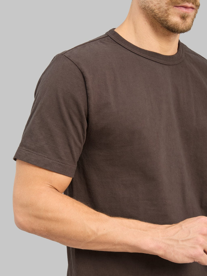 Studio D'Artisan 8204 "Ishikawadai" Tubular Jersey T-Shirt Charcoal Black