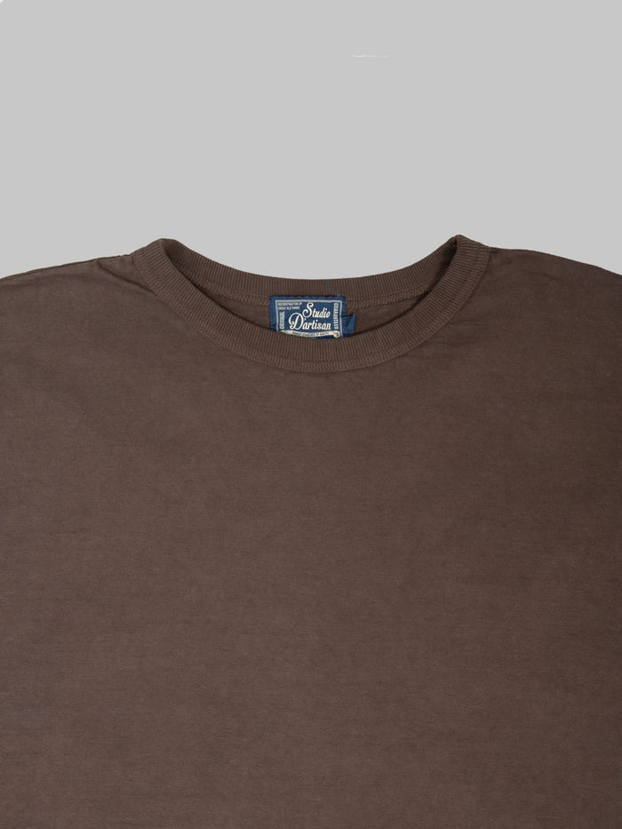 Studio D'Artisan 8204 "Ishikawadai" Tubular Jersey T-Shirt Charcoal Black