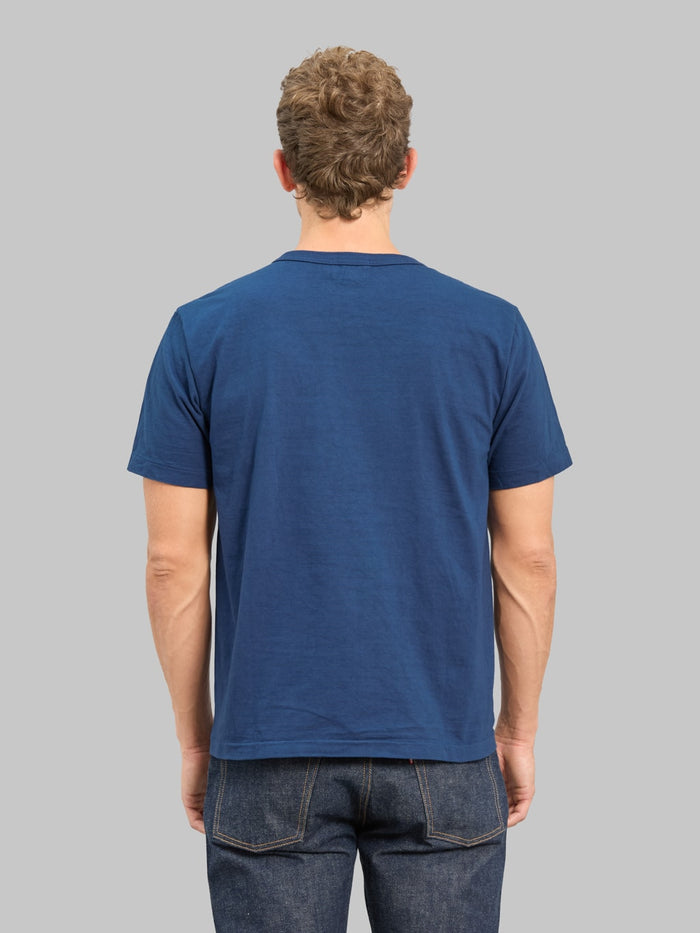 Studio D'Artisan 8204 "Ishikawadai" Tubular Jersey T-Shirt Navy