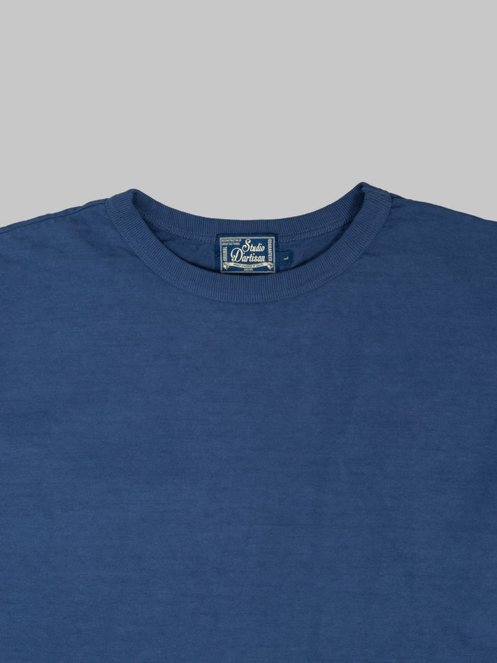 Studio D'Artisan 8204 "Ishikawadai" Tubular Jersey T-Shirt Navy