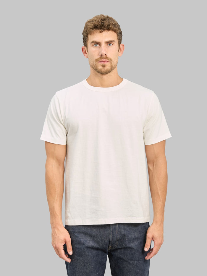Studio D'Artisan 8204 "Ishikawadai" Tubular Jersey T-Shirt White