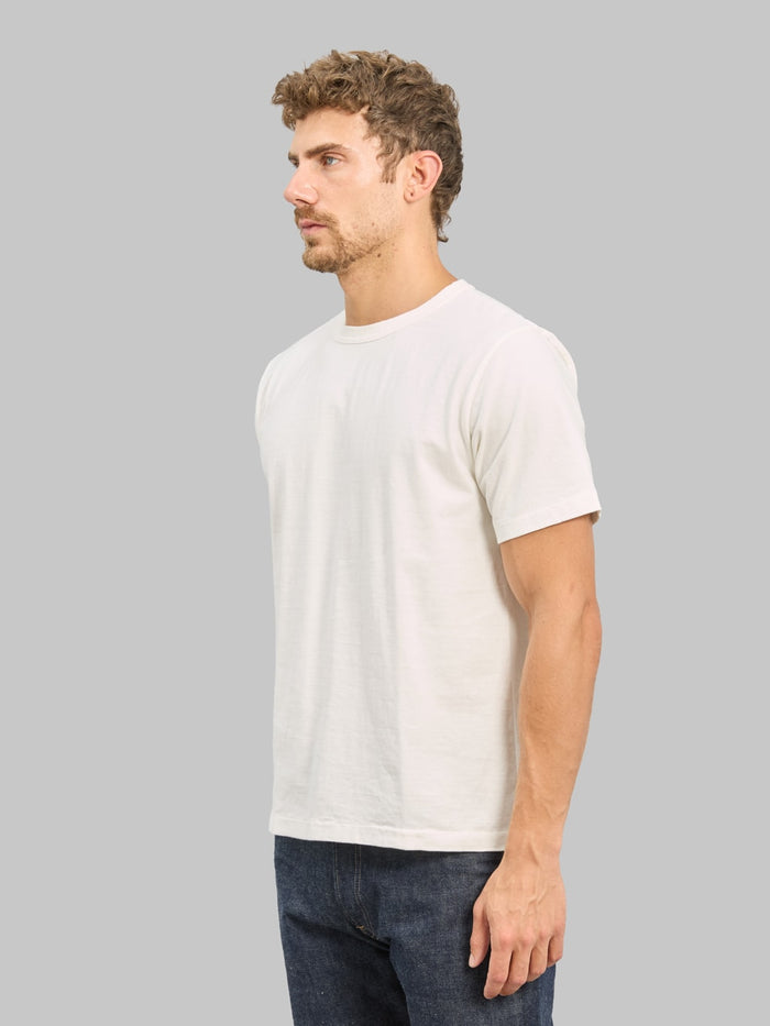 Studio D'Artisan 8204 "Ishikawadai" Tubular Jersey T-Shirt White