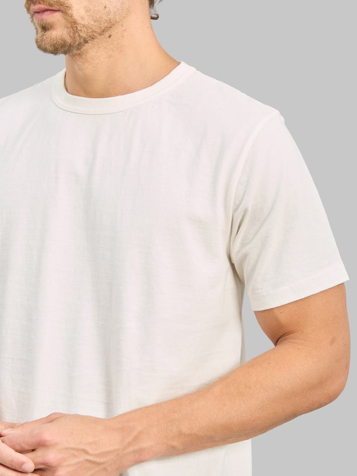 Studio D'Artisan 8204 "Ishikawadai" Tubular Jersey T-Shirt White