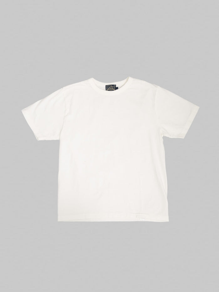 Studio D'Artisan 8204 "Ishikawadai" Tubular Jersey T-Shirt White