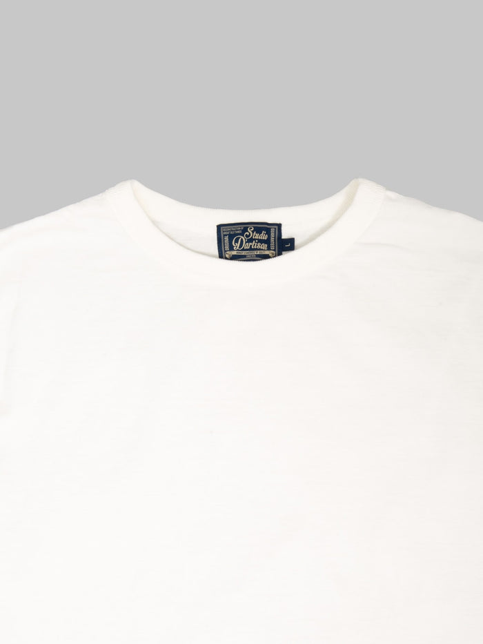 Studio D'Artisan 8204 "Ishikawadai" Tubular Jersey T-Shirt White