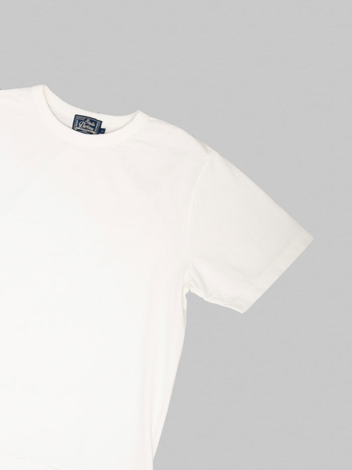Studio D'Artisan 8204 "Ishikawadai" Tubular Jersey T-Shirt White