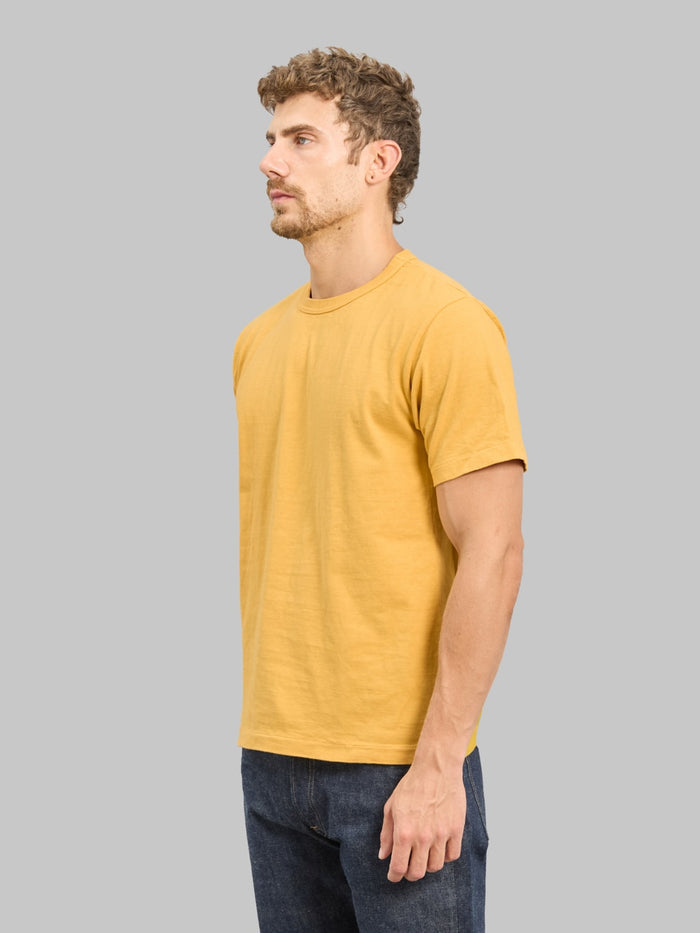 Studio D'Artisan 8204 "Ishikawadai" Tubular Jersey T-Shirt Yellow