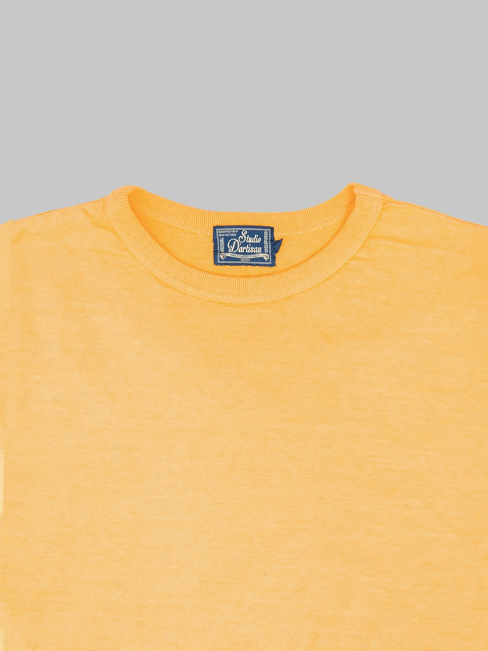 Studio D'Artisan 8204 "Ishikawadai" Tubular Jersey T-Shirt Yellow