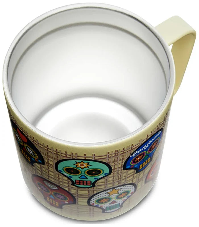 Sugar Skull 12oz Camp Cup