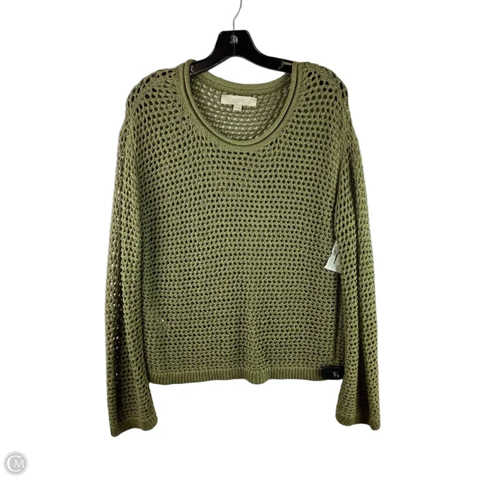 Sweater By Loft In Green, Size: Xs